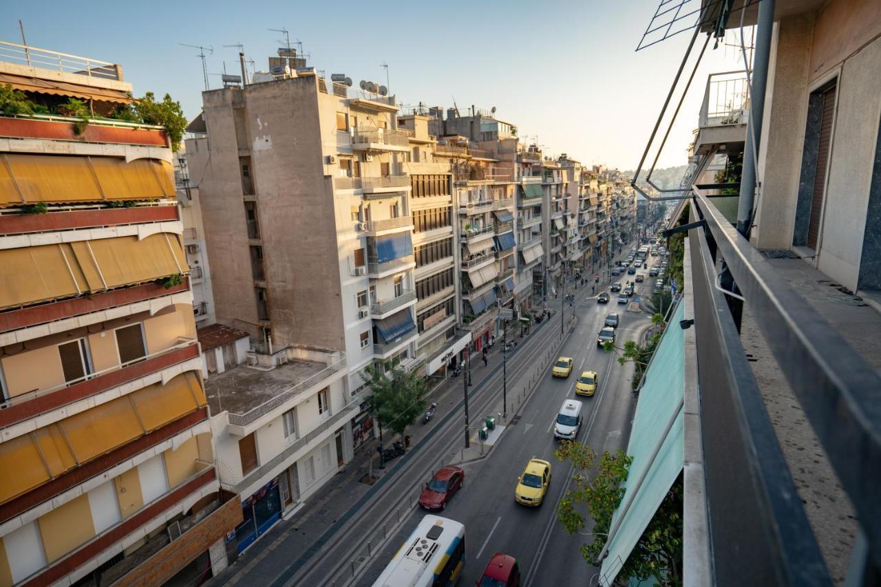Dimotiko Theatro Metro St. 1 Bedroom 4 Pers. Flat Pireus Eksteriør bilde
