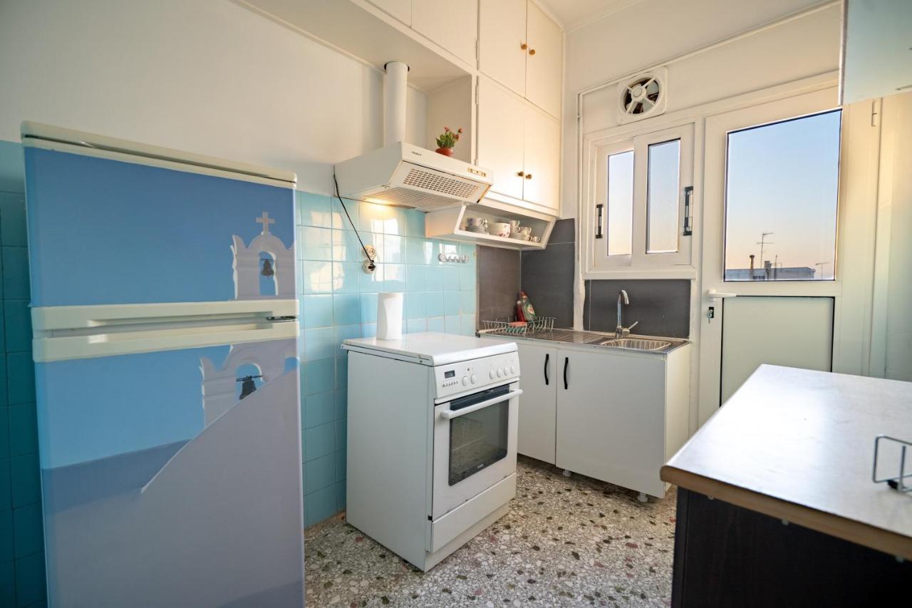 Dimotiko Theatro Metro St. 1 Bedroom 4 Pers. Flat Pireus Eksteriør bilde
