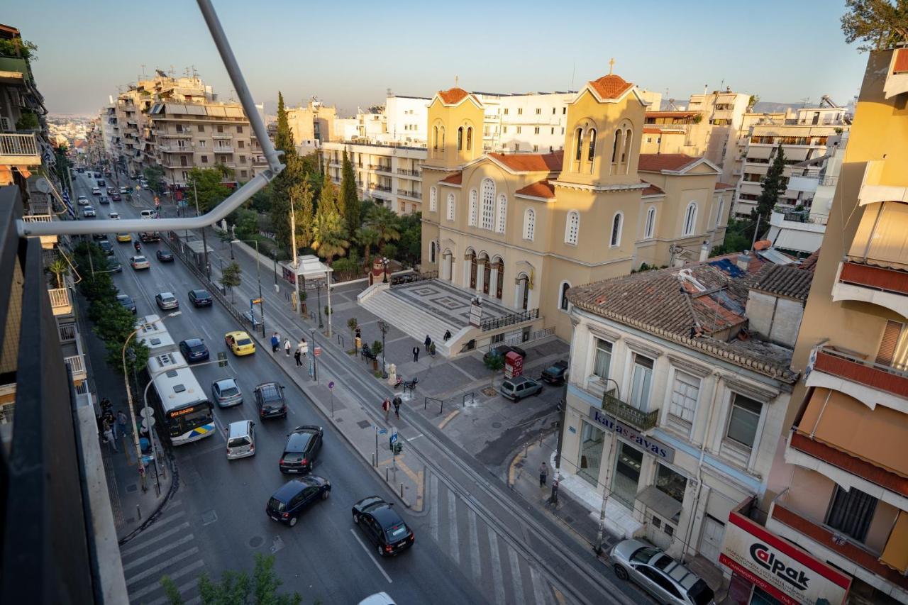 Dimotiko Theatro Metro St. 1 Bedroom 4 Pers. Flat Pireus Eksteriør bilde